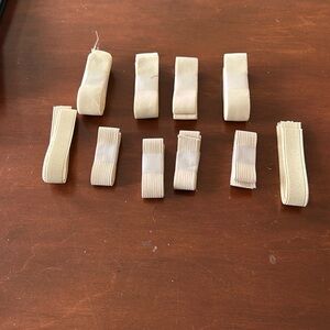 Ballet Pointe Shoe Ribbons and Elastics
